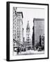 Looking North on Broad Street, Philadelphia, Pennsylvania-null-Framed Photo