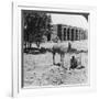 Looking North to the Temple of Sethos I, Thebes, Egypt, 1905-Underwood & Underwood-Framed Photographic Print