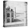 Looking North-West from the Taj Mahal Up the Jumna River to Agra, India, 1903-Underwood & Underwood-Stretched Canvas