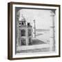 Looking North-West from the Taj Mahal Up the Jumna River to Agra, India, 1903-Underwood & Underwood-Framed Premium Photographic Print
