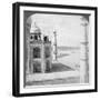 Looking North-West from the Taj Mahal Up the Jumna River to Agra, India, 1903-Underwood & Underwood-Framed Photographic Print