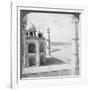 Looking North-West from the Taj Mahal Up the Jumna River to Agra, India, 1903-Underwood & Underwood-Framed Photographic Print