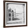 Looking North-West from the Taj Mahal Up the Jumna River to Agra, India, 1903-Underwood & Underwood-Framed Photographic Print