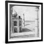 Looking North-West from the Taj Mahal Up the Jumna River to Agra, India, 1903-Underwood & Underwood-Framed Photographic Print