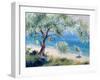 Looking on to a Beach-Anne Durham-Framed Giclee Print