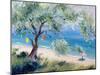 Looking on to a Beach-Anne Durham-Mounted Giclee Print