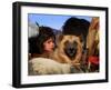 Looking Out from a Vehicle as They Wait for Security Clearance at a Checkpoint on Outskirt of Bannu-null-Framed Photographic Print