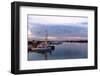 Looking out of the Key West Express shuttle over Fort Myers waterway of the Gulf of Mexico.-Sheila Haddad-Framed Photographic Print