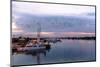 Looking out of the Key West Express shuttle over Fort Myers waterway of the Gulf of Mexico.-Sheila Haddad-Mounted Photographic Print