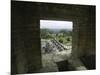 Looking out of the Ruins Over Palenque, Mexico-Michael Brown-Mounted Premium Photographic Print