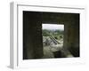 Looking out of the Ruins Over Palenque, Mexico-Michael Brown-Framed Photographic Print