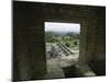 Looking out of the Ruins Over Palenque, Mexico-Michael Brown-Mounted Photographic Print