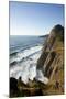 Looking Out on the Pacific Ocean Off Highway 101 Near Manzanita, Oregon-Justin Bailie-Mounted Photographic Print