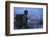 Looking Out over Barcelona, Spain from the Museu Nacional D'Art De Catalunya-Paul Dymond-Framed Photographic Print