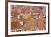 Looking Out over the Rooftops of Dijon, Burgundy, France, Europe-Julian Elliott-Framed Photographic Print