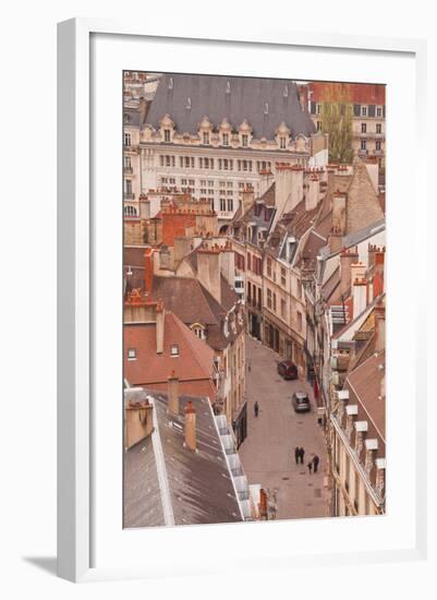 Looking Out over the Rooftops of Dijon, Burgundy, France, Europe-Julian Elliott-Framed Photographic Print