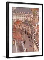 Looking Out over the Rooftops of Dijon, Burgundy, France, Europe-Julian Elliott-Framed Photographic Print