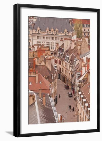 Looking Out over the Rooftops of Dijon, Burgundy, France, Europe-Julian Elliott-Framed Photographic Print