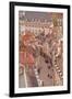 Looking Out over the Rooftops of Dijon, Burgundy, France, Europe-Julian Elliott-Framed Photographic Print