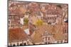 Looking Out over the Rooftops of Dijon, Burgundy, France, Europe-Julian Elliott-Mounted Photographic Print