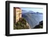 Looking Out over the Surrounding Landscape from the Summit of Montserrat, Spain-Paul Dymond-Framed Photographic Print