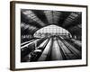 Looking Out the Reading Railroad Shedhouse, Philadelphia, Pennsylvania-null-Framed Photo