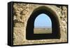 Looking Out Through an Arch, Fortress of Al Ukhaidir, Iraq, 1977-Vivienne Sharp-Framed Stretched Canvas