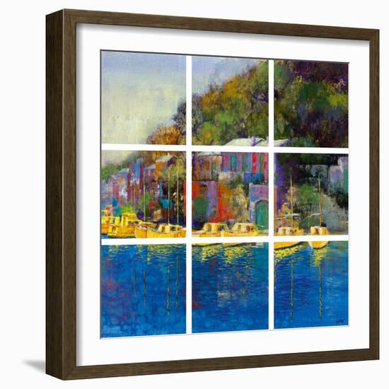 Looking Out To Gull Haven-Longo-Framed Giclee Print