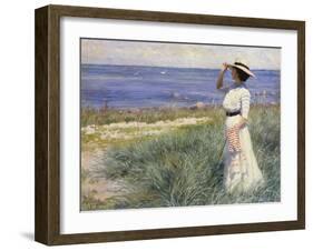 Looking Out to Sea, 1910-Paul Fischer-Framed Giclee Print