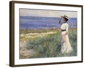 Looking Out to Sea, 1910-Paul Fischer-Framed Giclee Print