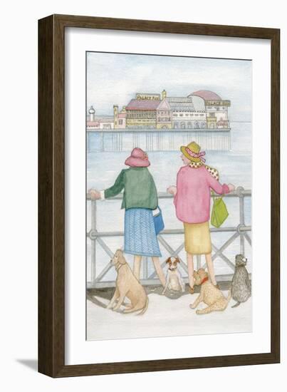 Looking out to Sea, 2018-Gillian Lawson-Framed Giclee Print