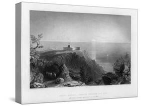 Looking Out to Sea from Mount Carmel, Israel, 1841-W Floyd-Stretched Canvas