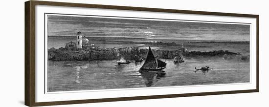 Looking Out to Sea from Venice, 19th Century-Whymper-Framed Giclee Print