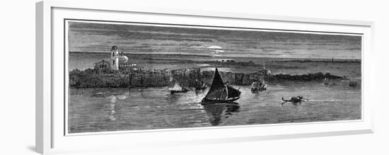 Looking Out to Sea from Venice, 19th Century-Whymper-Framed Giclee Print