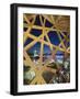 Looking Out to the Water Cube National Aquatics Center, Beijing, China-Kober Christian-Framed Photographic Print