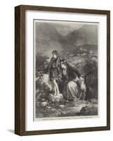 Looking Out-Francis William Topham-Framed Giclee Print