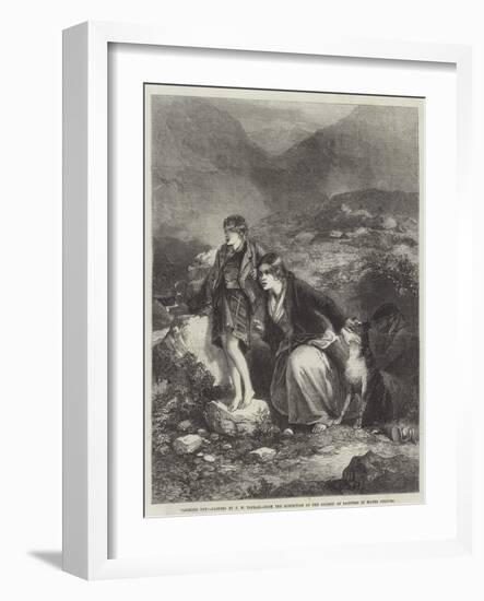 Looking Out-Francis William Topham-Framed Giclee Print