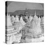 Looking over the 450 Pagodas at Mandalay, Burma, 1908-null-Stretched Canvas