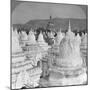 Looking over the 450 Pagodas at Mandalay, Burma, 1908-null-Mounted Photographic Print
