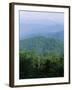 Looking Over the Appalachian Mountains from the Blue Ridge Parkway in Cherokee Indian Reservation-Robert Francis-Framed Photographic Print