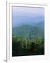 Looking Over the Appalachian Mountains from the Blue Ridge Parkway in Cherokee Indian Reservation-Robert Francis-Framed Photographic Print