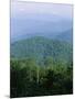 Looking Over the Appalachian Mountains from the Blue Ridge Parkway in Cherokee Indian Reservation-Robert Francis-Mounted Photographic Print