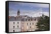 Looking over the Rooftops of Angers Towards the Cathedral, Angers, Maine-Et-Loire, France, Europe-Julian Elliott-Framed Stretched Canvas