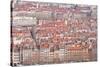 Looking over the Rooftops of the City of Lyon, Rhone-Alpes, France, Europe-Julian Elliott-Stretched Canvas