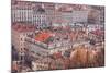 Looking over the Rooftops of the City of Lyon, Rhone-Alpes, France, Europe-Julian Elliott-Mounted Photographic Print