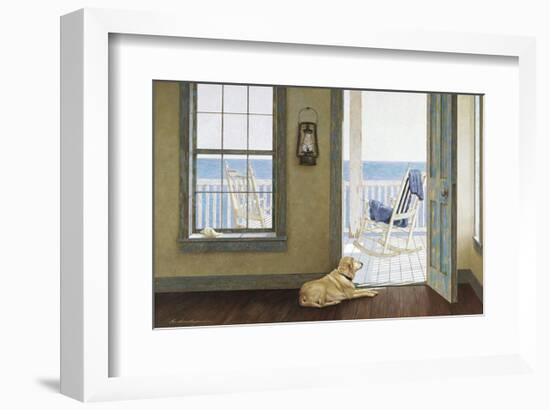 Looking Over the Sea-Zhen-Huan Lu-Framed Art Print