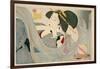 Looking Smoky. a Housewife of the Kyowa Era Kemuso Kyowa Nenkan Naishitsu No Fuzoku, 1880-Tsukioka Kinzaburo Yoshitoshi-Framed Giclee Print