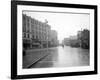 Looking South across Pike St. at Fourth, 1908-Ashael Curtis-Framed Giclee Print