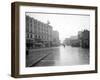 Looking South across Pike St. at Fourth, 1908-Ashael Curtis-Framed Giclee Print