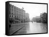 Looking South across Pike St. at Fourth, 1908-Ashael Curtis-Framed Stretched Canvas